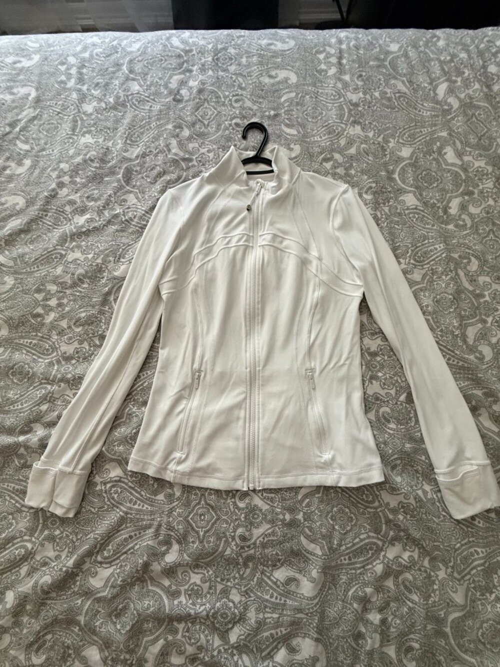 Lululemon Define Jacket Nulu Size 12 White